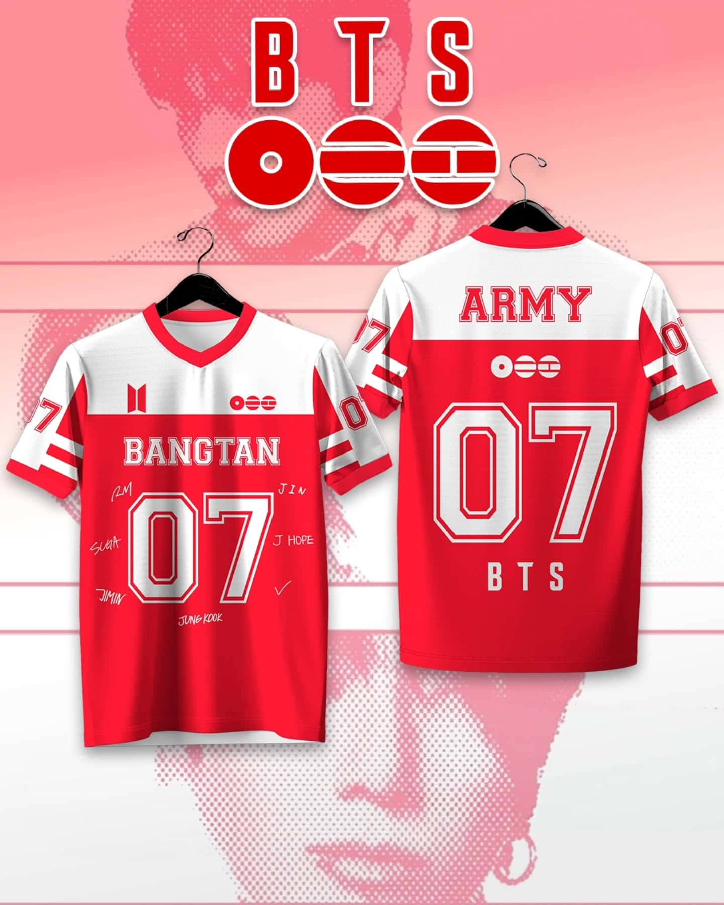 Women'S Fashion Rugby Shirt - BTS ARMY Nieuw Rugby Jersey KPOP