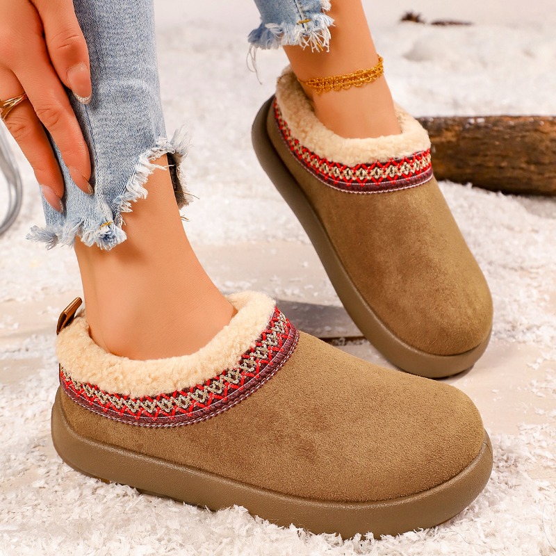 Women Fashion Online - 2027 Nieuwe Dames Pluche Slippers Modieuze