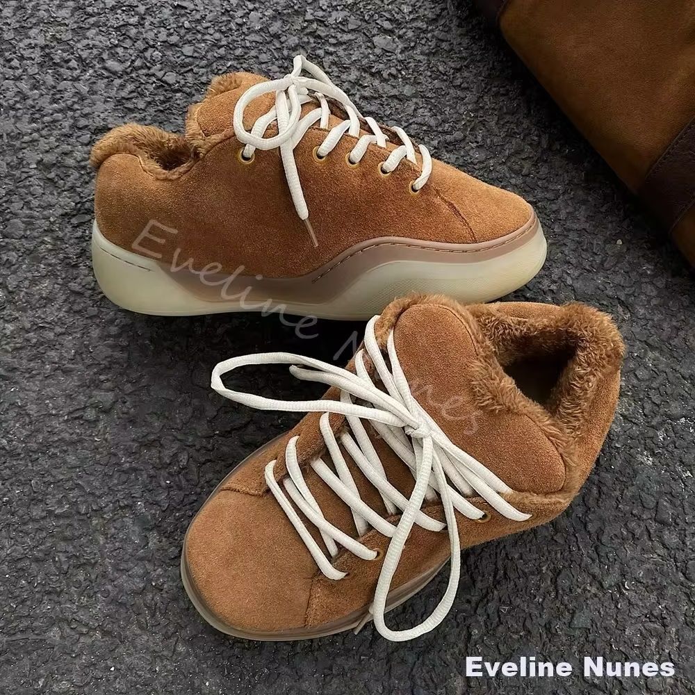 Women Fashion Online - Wintermode Casual platte enkellaarzen Dames/heren Met