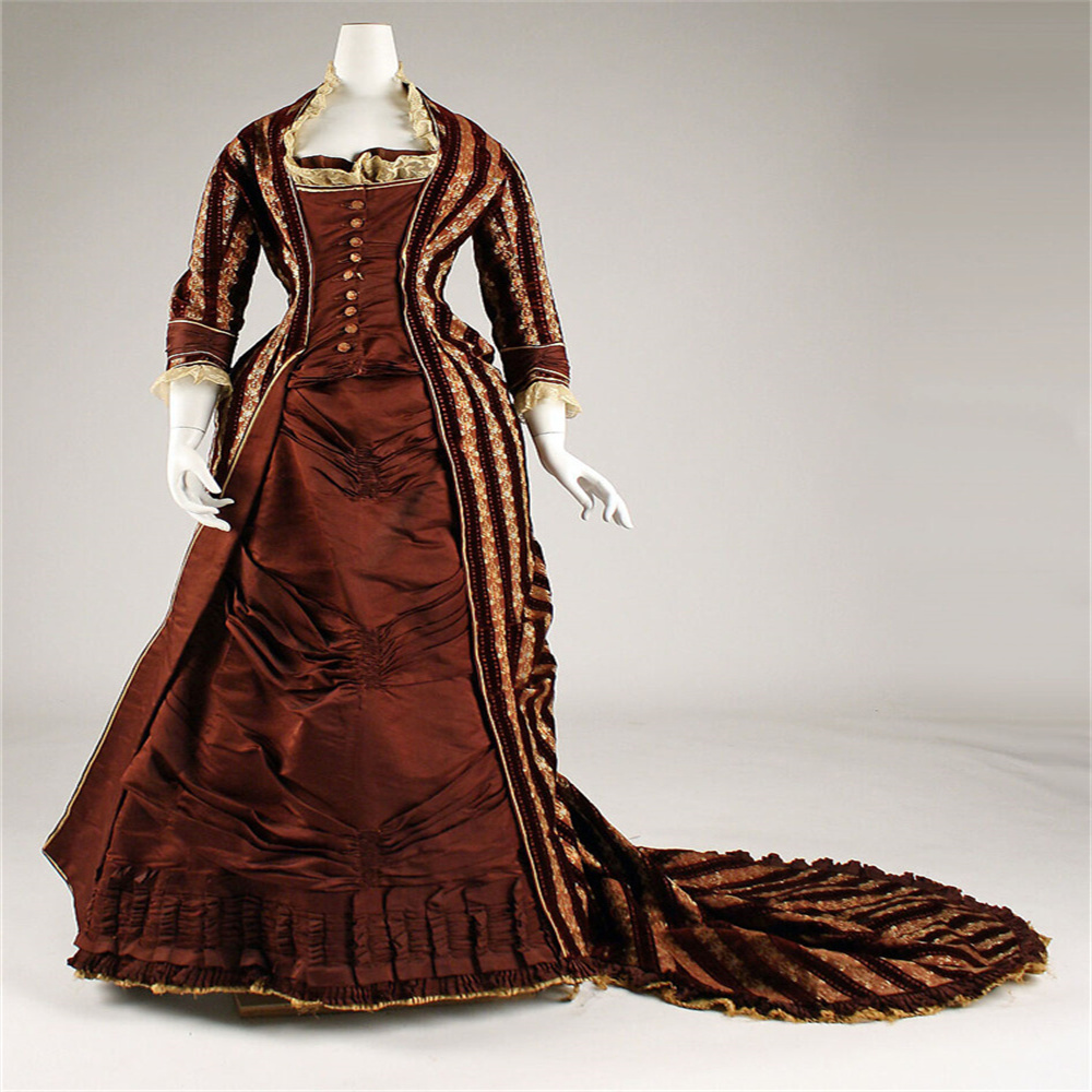 Women'S Fashion Victorian Era - Victoriaanse Edwardiaanse dagjurk uit de jaren