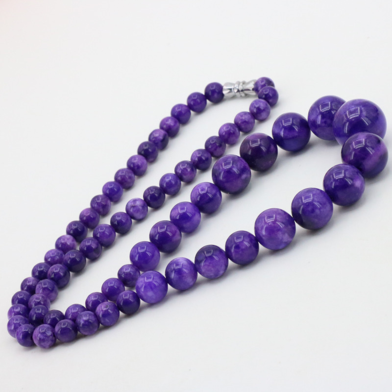 Women'S Fashion Retailers - Charoiet ronde kralen stenen torenketting 6-14