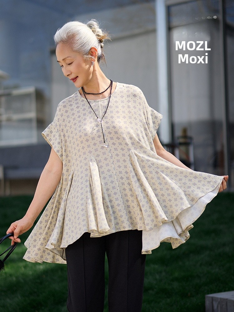 Women'S Fashion In The 50S - Muzhi Middelbare leeftijd moeder zomer modieus
