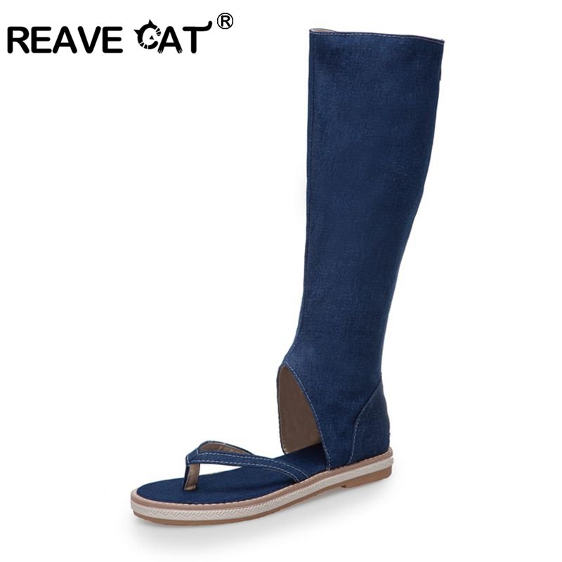 Women Fashion Jeans - REAVE KAT schoenen clip teen sandalen