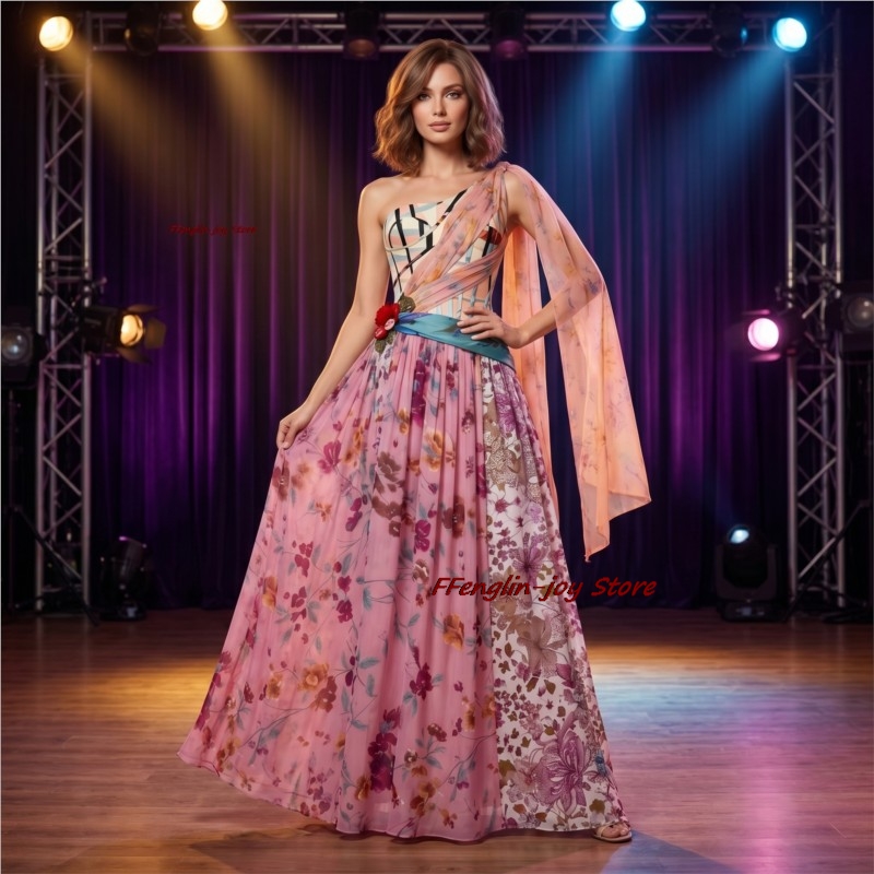 Floral Summer Dress - Zomer Anime Concert Outfit-Rosy Zhao roze