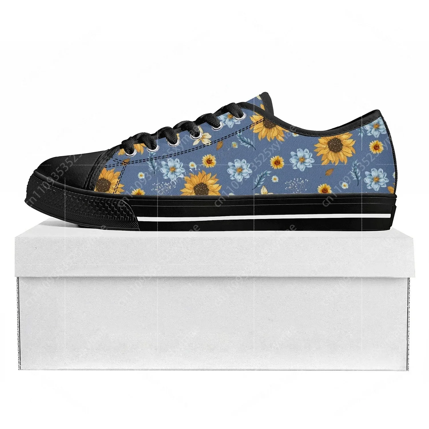 Zonnebloem gele bloem lage top - Women'S Yellow Fashion Sneakers recensie en prijs