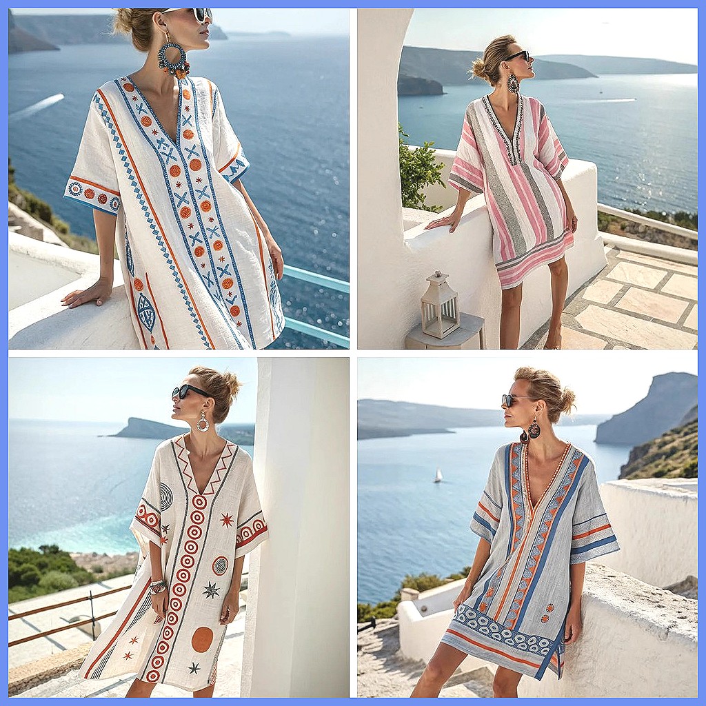 Zomerjurk voor dames 2025, V-h - Floral Summer Dress recensie en prijs