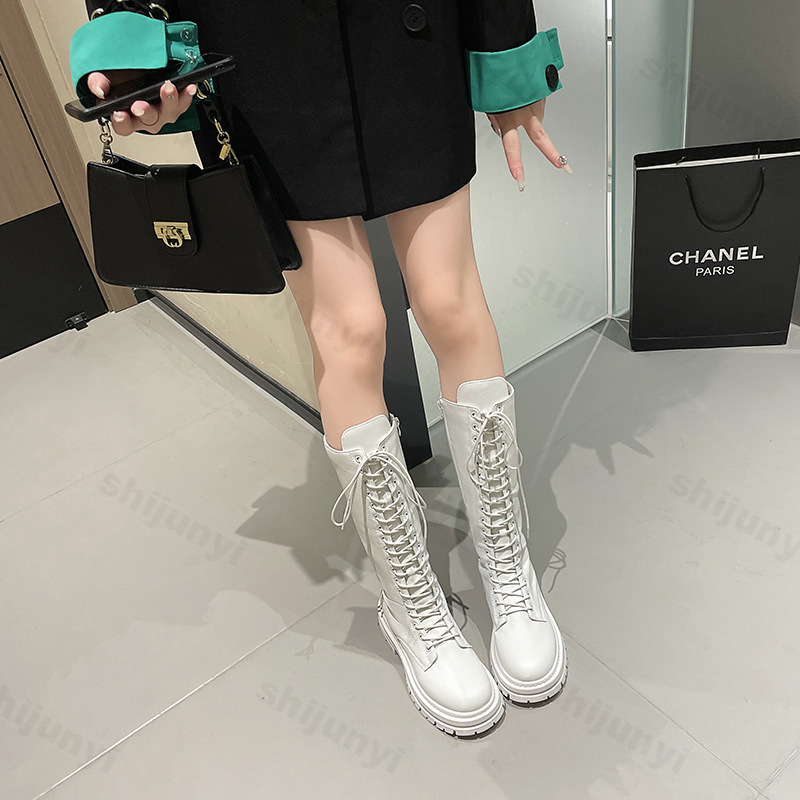 Vrouwen Ridderlaarzen Platform - Women'S Fashion Leather Boots recensie en prijs