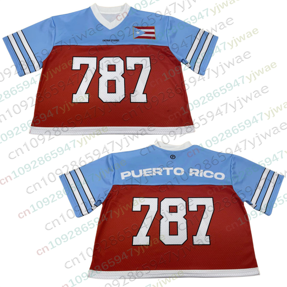 Puerto Rico Oversized Jersey P - Women'S Fashion Rugby Shirt recensie en prijs