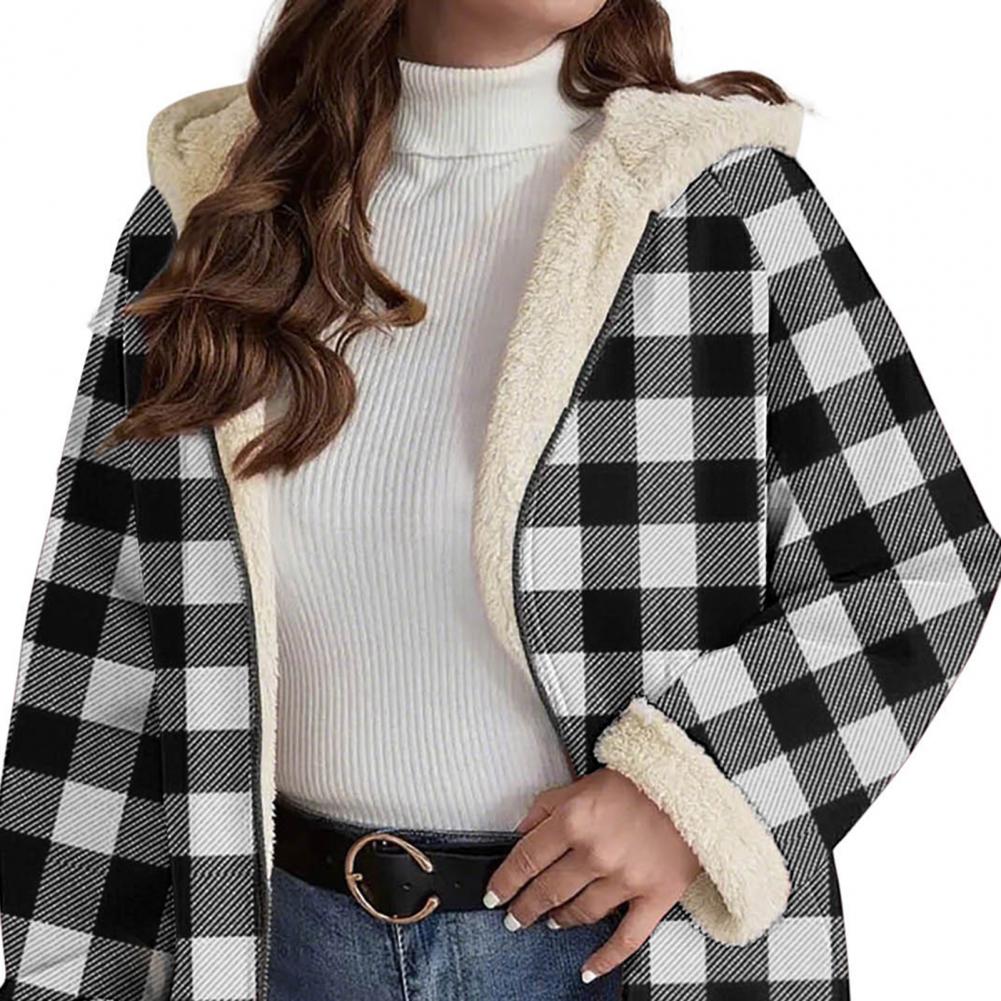 Sherpa geruite shacket voor da - Sherpa Coat Women recensie en prijs