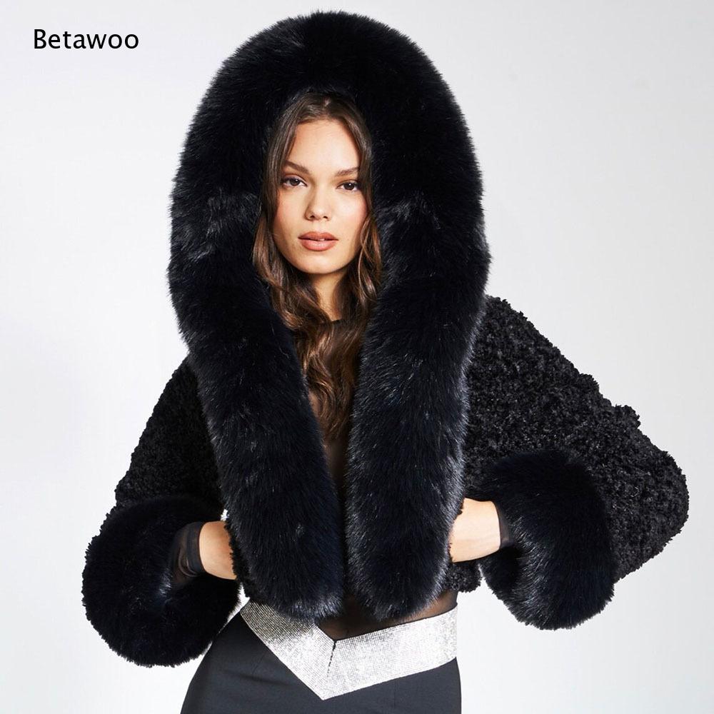 Damesjas van imitatiebont met  - Sherpa Coat Women recensie en prijs