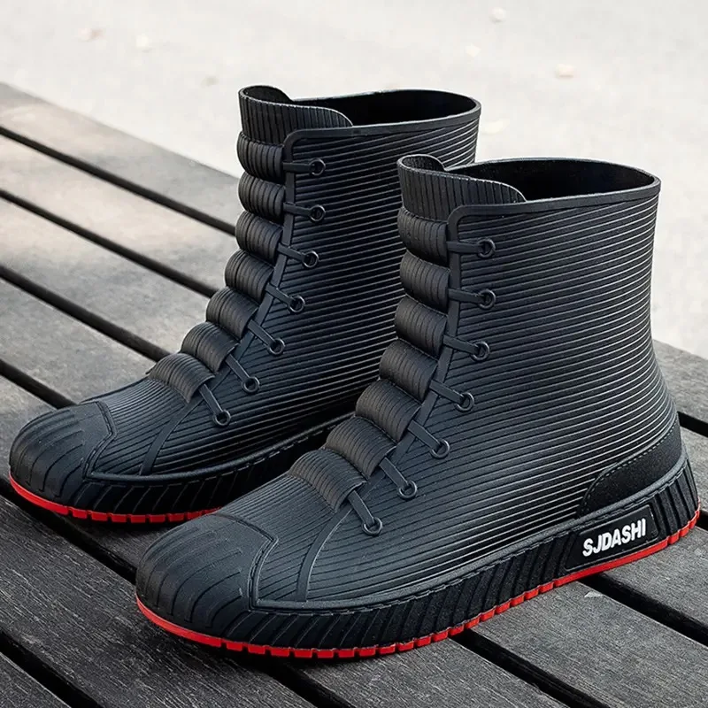 Paar Regenlaarzen Mode Rubber  - Women'S Fashion Gumboots recensie en prijs