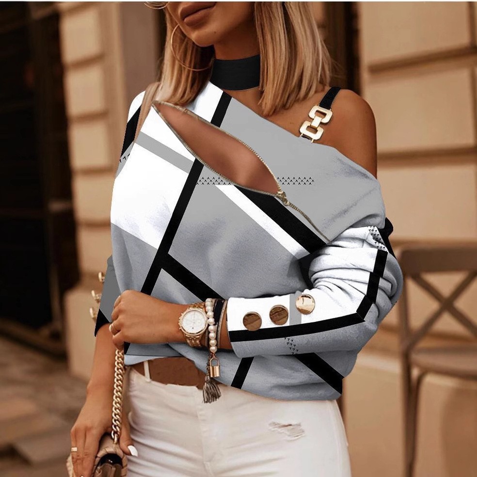 Off-shoulder blouse voor dames - Women Fashion Styles recensie en prijs