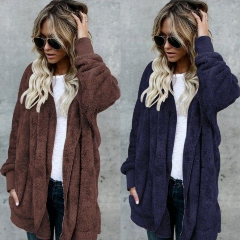 Warme pluche nepbontjas Omkeer - Sherpa Coat Women recensie en prijs