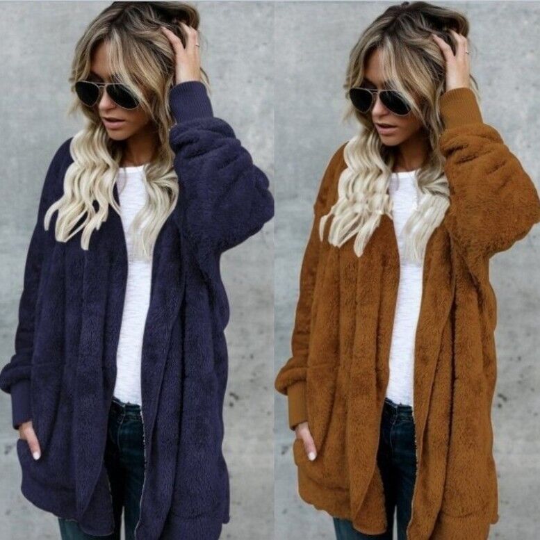 Warme pluche nepbontjas Omkeer - Sherpa Coat Women recensie en prijs