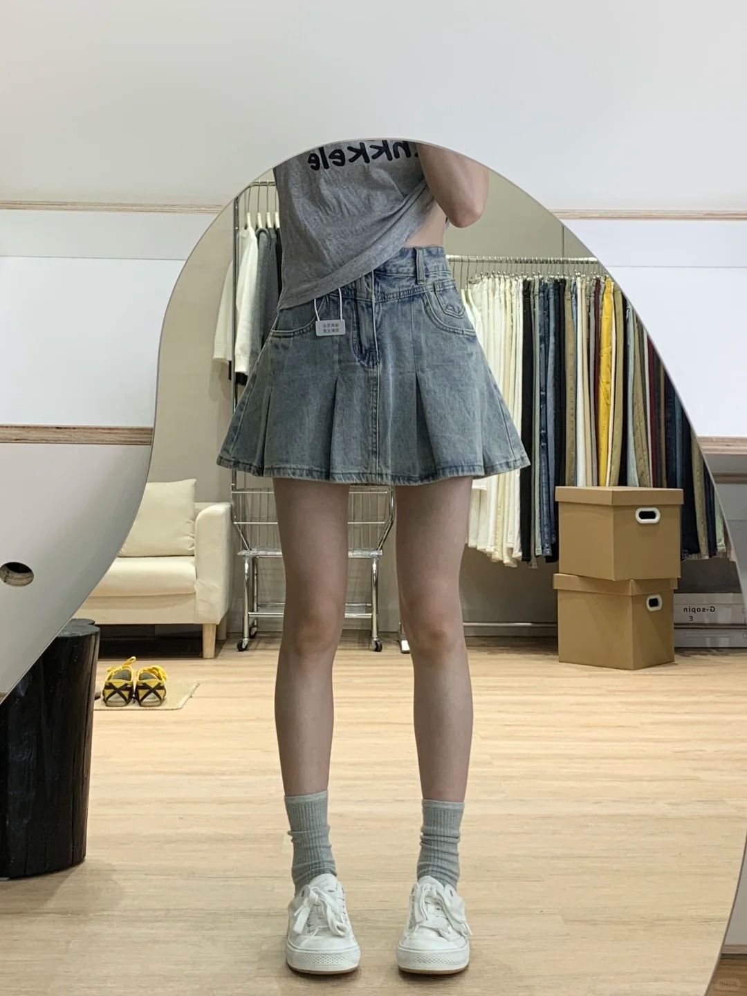Dames hoge taille denim geploo - Women Fashion Jeans recensie en prijs