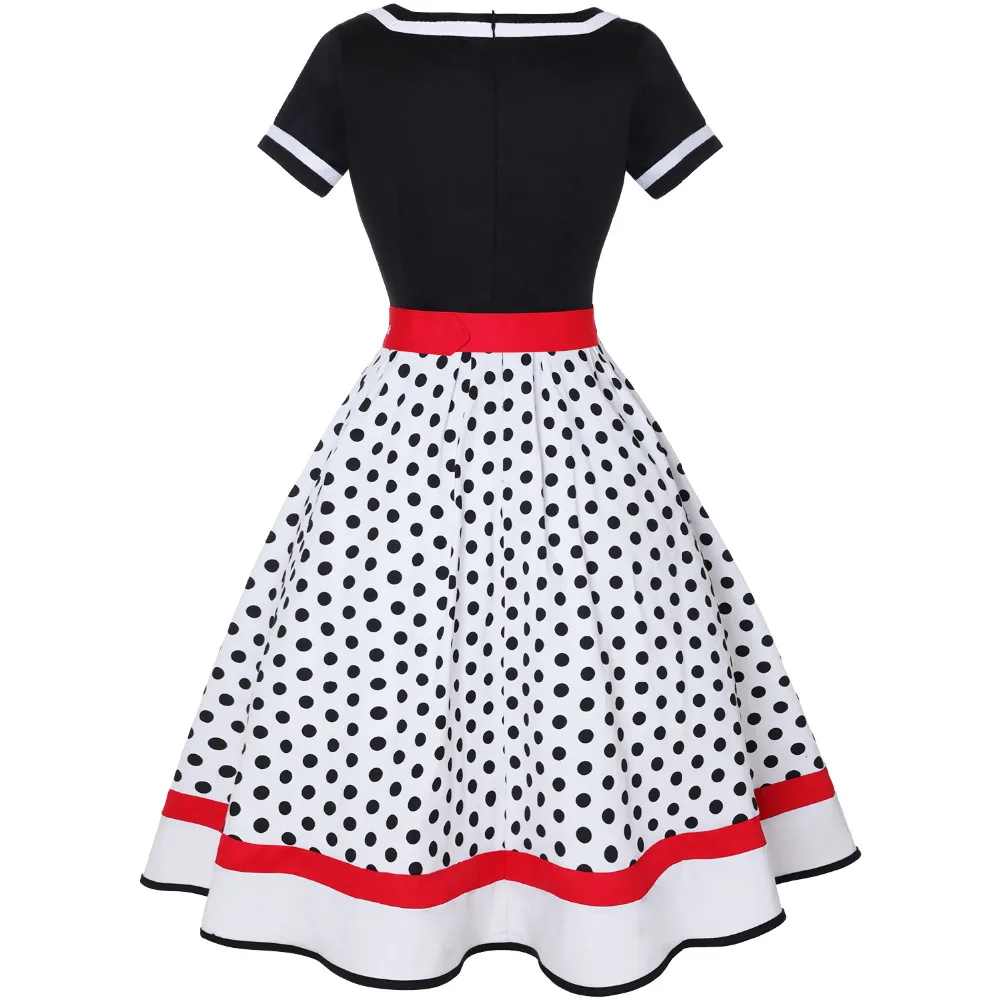 Vintage V-hals korte mouw swin - Women'S Fashion In The 50S recensie en prijs
