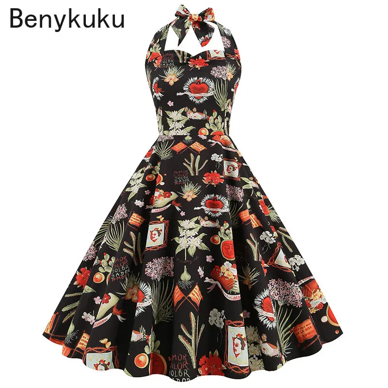 Vrouwen Zomer Print 50S 60S Vi - Women'S Fashion In The 50S recensie en prijs