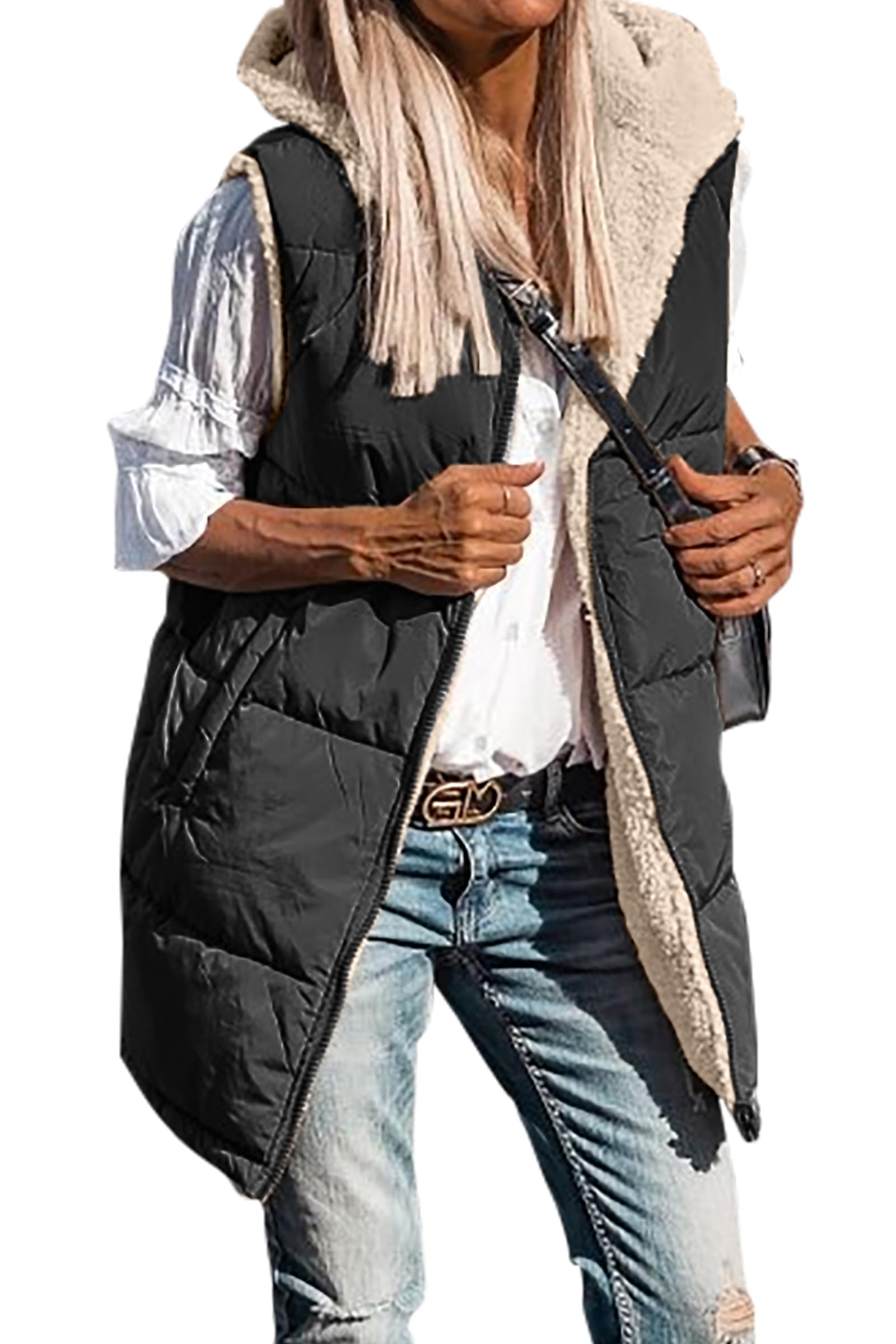 Beide kanten kunnen dames 2023 - Sherpa Coat Women recensie en prijs