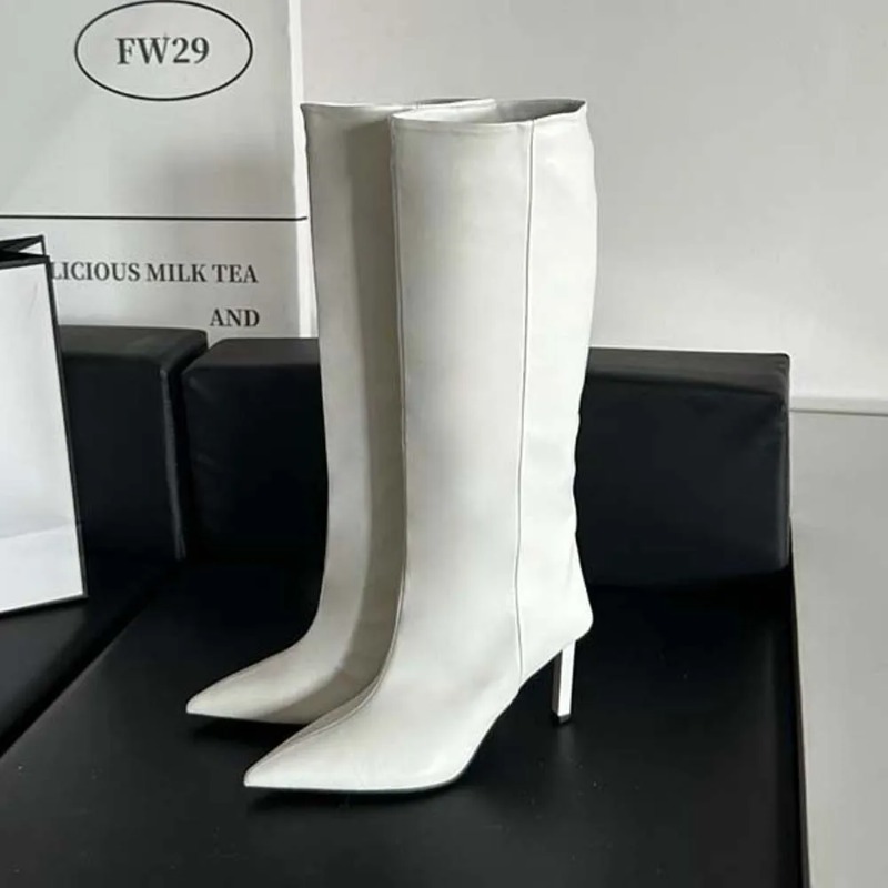 Luxe Vrouwen Lange Laarzen Mod - Women'S Fashion Leather Boots recensie en prijs