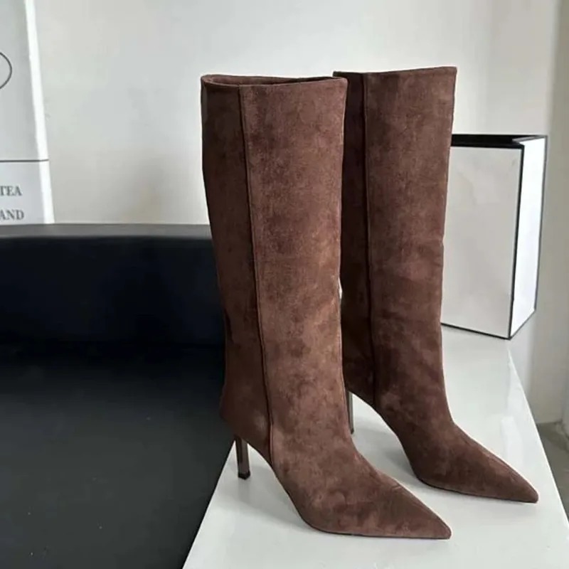 Luxe Vrouwen Lange Laarzen Mod - Women'S Fashion Leather Boots recensie en prijs