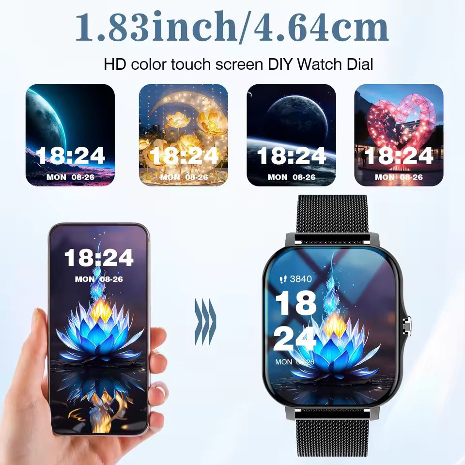 2026 Nieuwe Bluetooth Smartwat - Women Fashion Online recensie en prijs