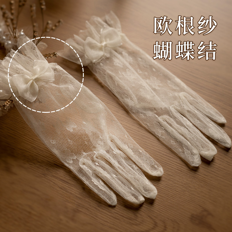 Handschoenen Vintage Kant Stri - Women Fashion Photoshoot recensie en prijs
