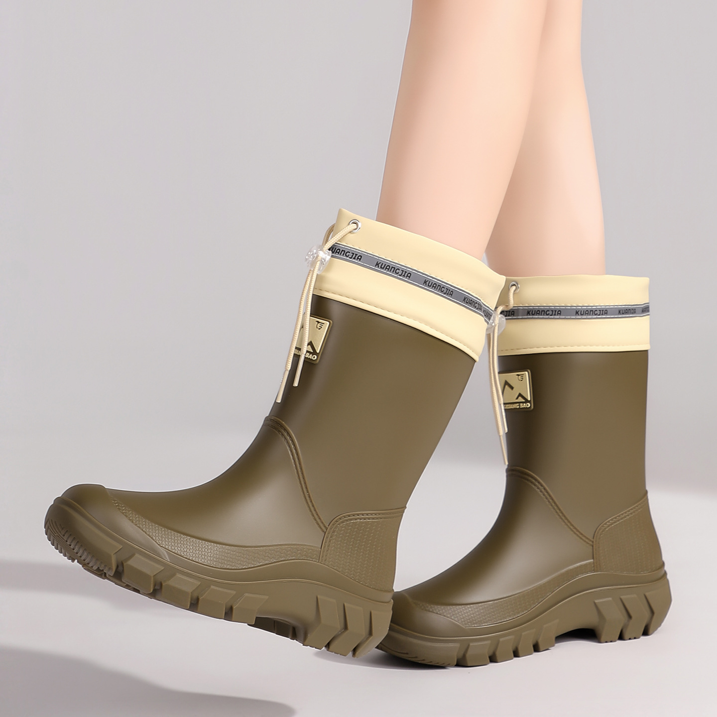 Dames regenlaarzen met fleecev - Women Fashion Online recensie en prijs