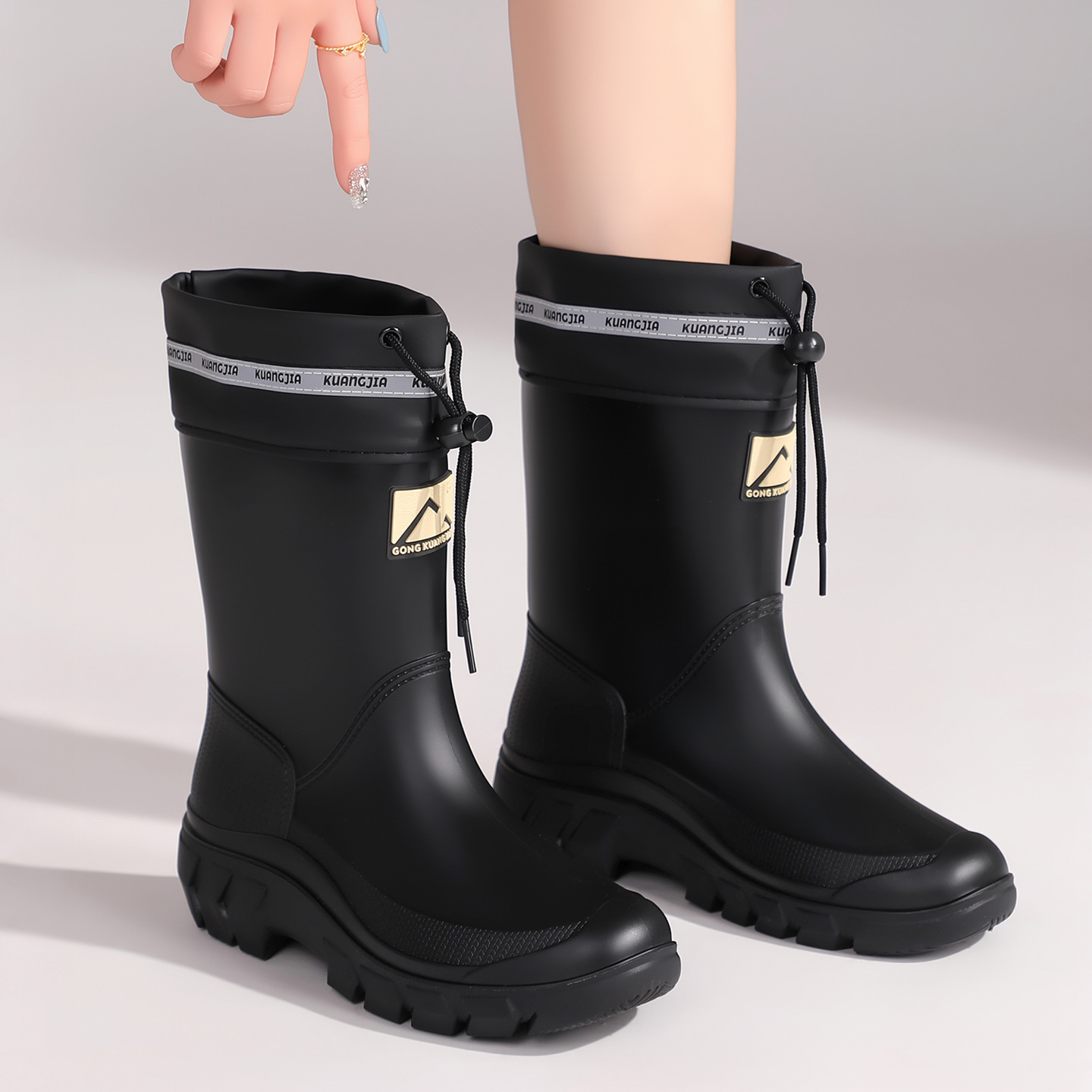 Dames regenlaarzen met fleecev - Women Fashion Online recensie en prijs