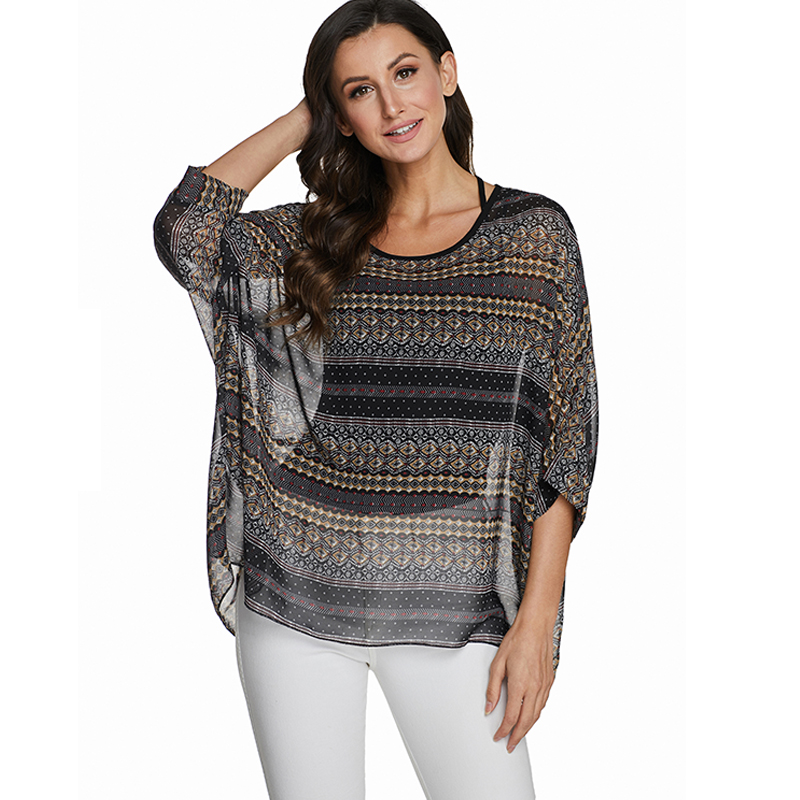 Bhflutter Camisas Mujer 2020 V - Wrap Blouse Chiffon recensie en prijs