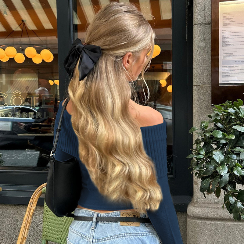 Street Fashion Off Shoulder To - Crop Top Women recensie en prijs