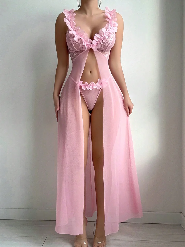 Roze bloemen sexy nachtkleding - Floral Summer Dress recensie en prijs