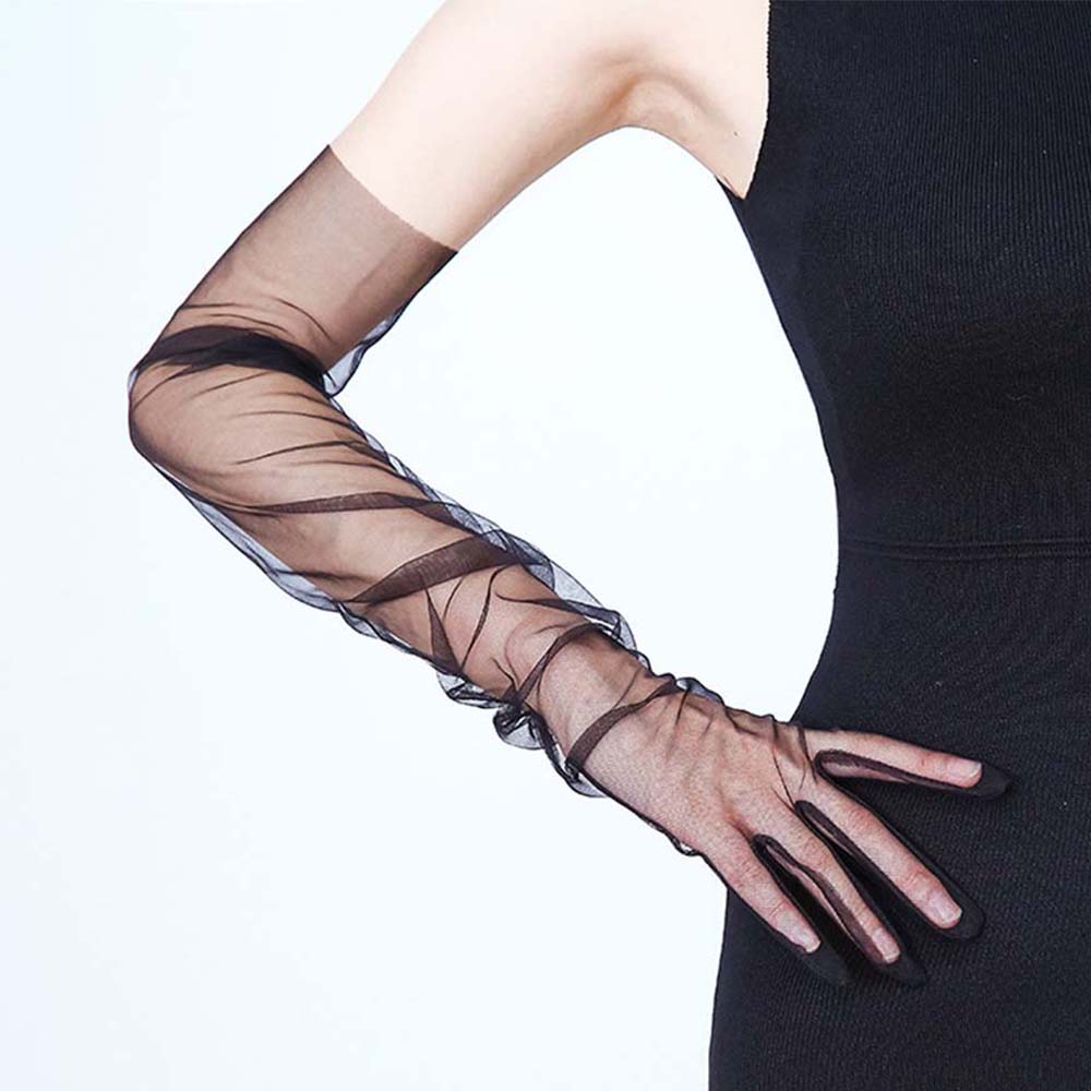 1 Paar Ultra Dunne Sheer Tulle - Women Fashion Photoshoot recensie en prijs