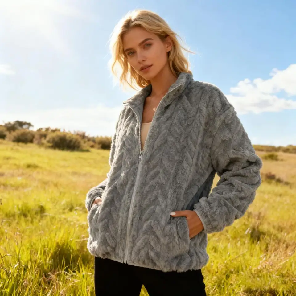 Winterjas Dames Winterfleece v - Sherpa Coat Women recensie en prijs