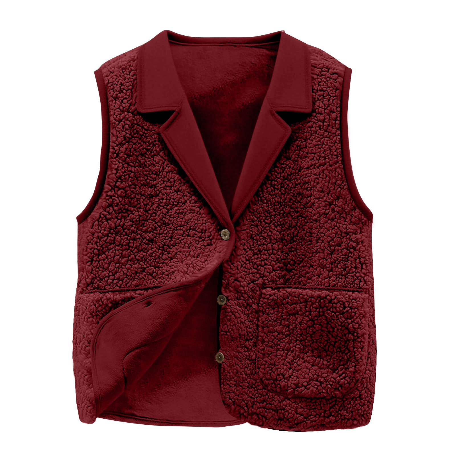 Sherpa-fleecevest voor dames,  - Sherpa Coat Women recensie en prijs