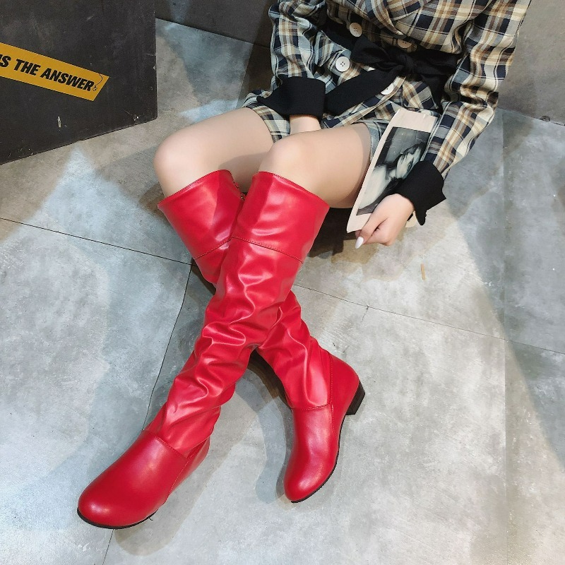 Dames Kniehoge Laarzen 2025, G - Women'S Fashion Leather Boots recensie en prijs