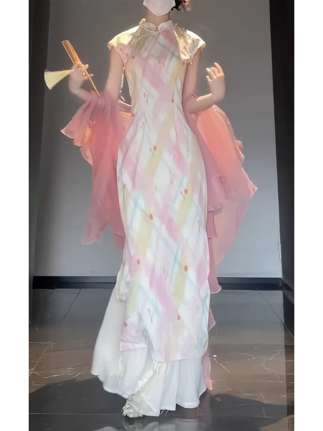 Moderne Chinese stijl, verbete - Floral Summer Dress recensie en prijs