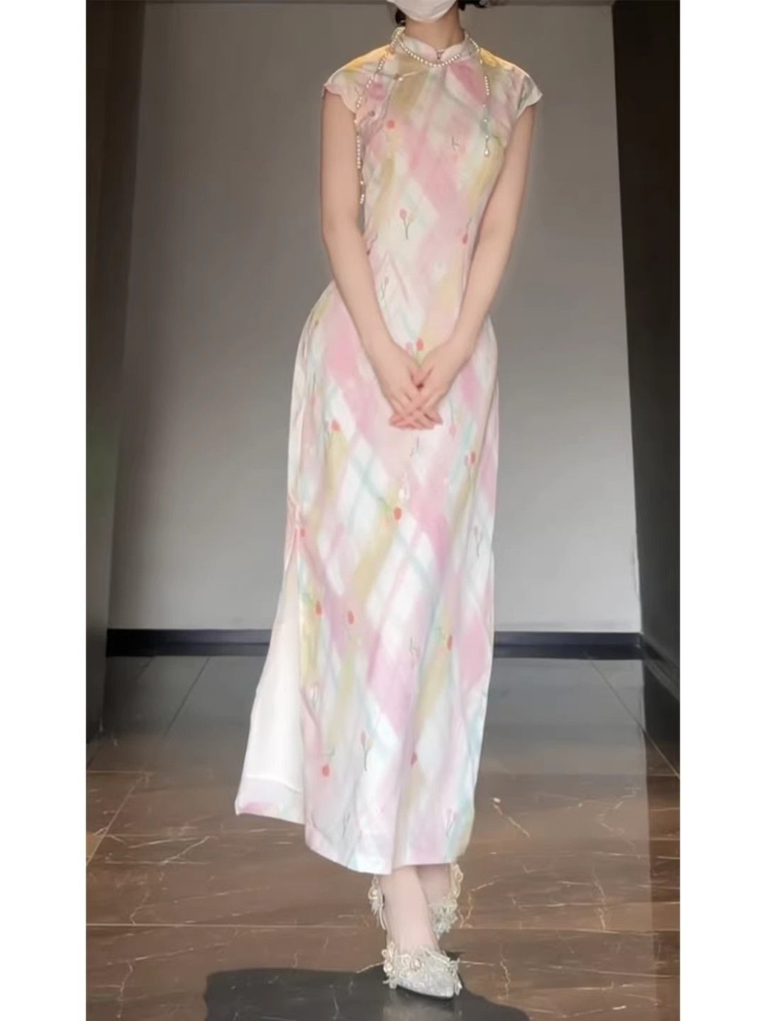 Moderne Chinese stijl, verbete - Floral Summer Dress recensie en prijs