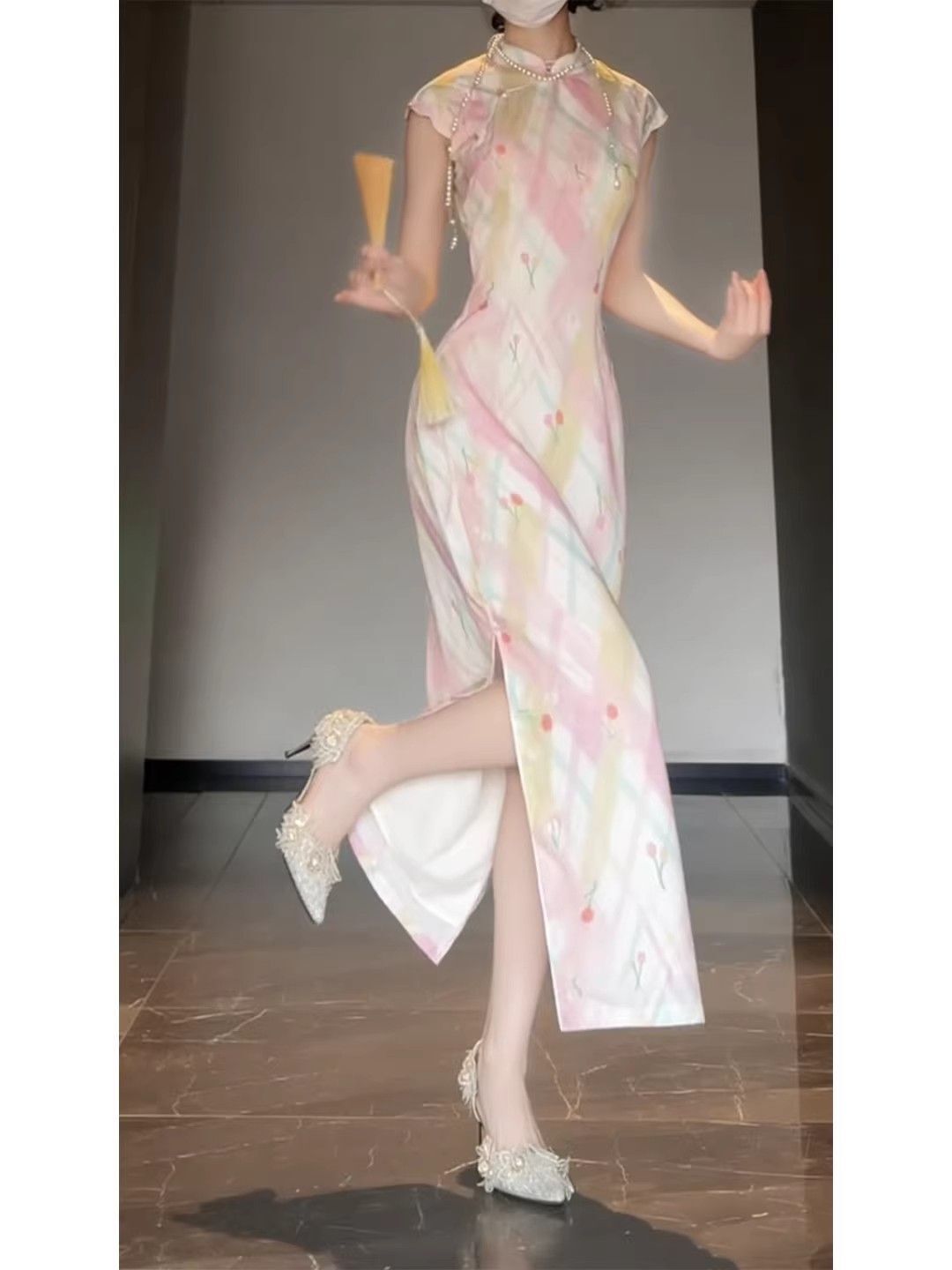 Moderne Chinese stijl, verbete - Floral Summer Dress recensie en prijs
