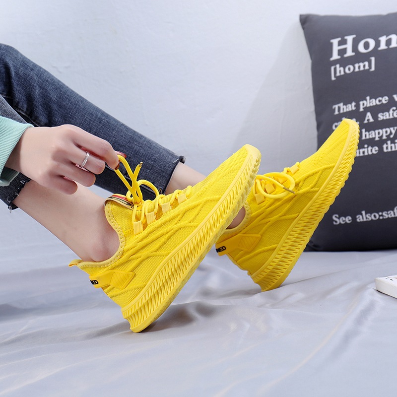 2026 Mode Lente Vrouwelijke Sn - Women'S Yellow Fashion Sneakers recensie en prijs